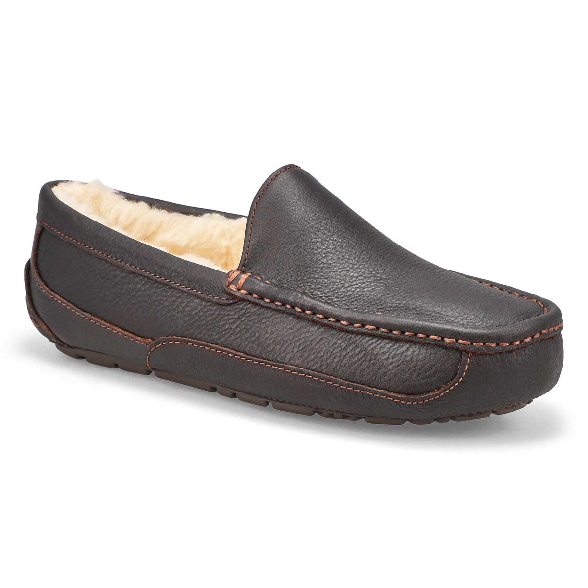 Ugg ascot leather store slipper